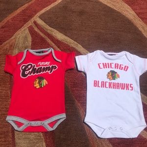 Chicago BlackHawks Baby onesie
